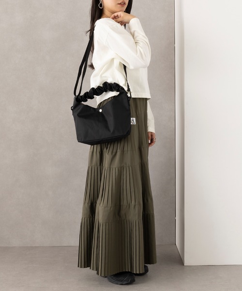 Drifter(ドリフター)の「【Drifter】GATHER HANDLE BAG DFV1709(ハンドバッグ・レディース・ブラック/ブルー/グリーン/ピンク・FREE)」の17枚目の写真