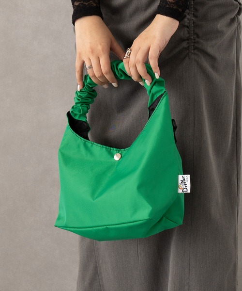 Drifter(ドリフター)の「【Drifter】GATHER HANDLE BAG DFV1709(ハンドバッグ・レディース・ブラック/ブルー/グリーン/ピンク・FREE)」の21枚目の写真