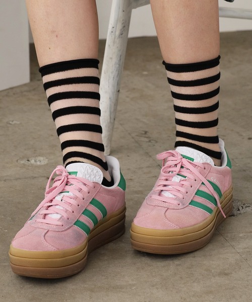 ROOPTOKYO(ループトウキョウ)の「レースモチーフ ソックス ボーダー(ソックス/靴下・レディース・ホワイト/ブラック/グレー・FREE)」の19枚目の写真