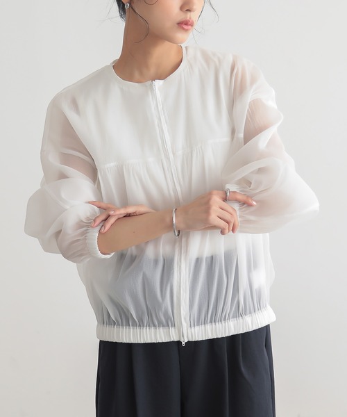 FENNEL シアーブルゾン♡新品未使用 notch.｜ラメシアーブルゾン | Rakuten Fashion(楽天