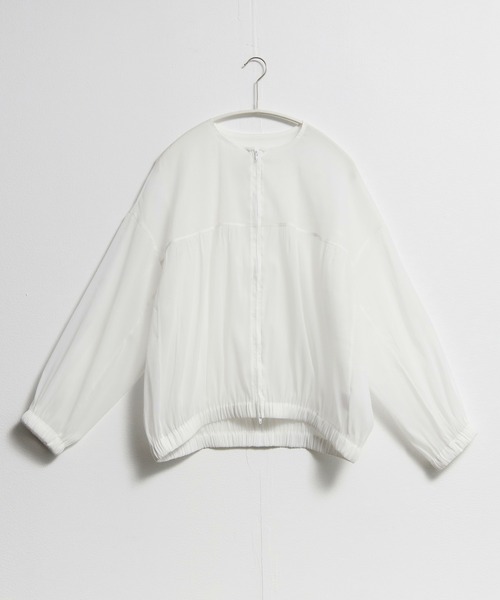 FENNEL シアーブルゾン♡新品未使用 ショート丈シアーブルゾン（ブルゾン）｜non-hedge（ノンヘッジ