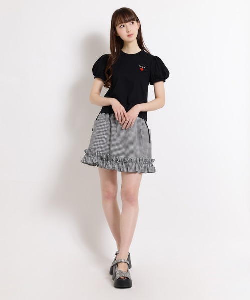 MILK（ミルク）の「Girls パフ Tシャツ（Tシャツ/カットソー・レディース・A/B/C・FREE）」の7枚目の写真