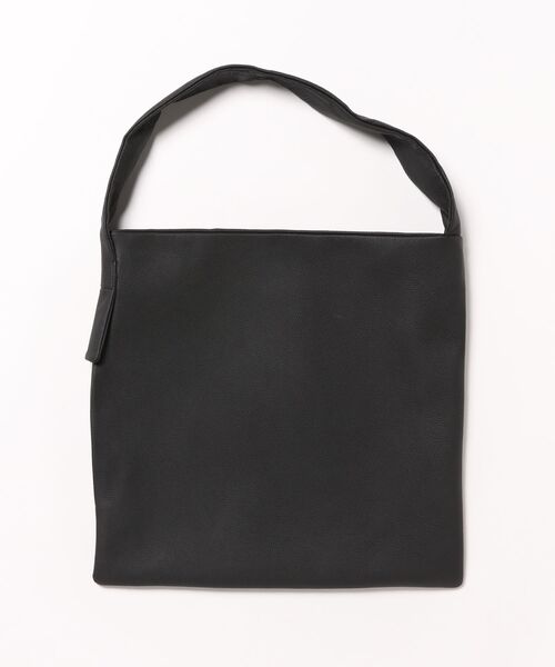 I am I in fact...（アイアムアイインファクト）の「PUF ONE HANDLE TOTE/L（ショルダーバッグ・レディース・ブラック・FREE）」の14枚目の写真