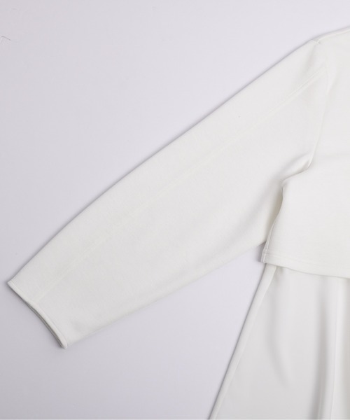 AMELY(エミリー)の「レイヤード風 バックジップ プルオーバー(その他トップス・レディース・ホワイト/ブラック/杢グレー・フリー)」の18枚目の写真