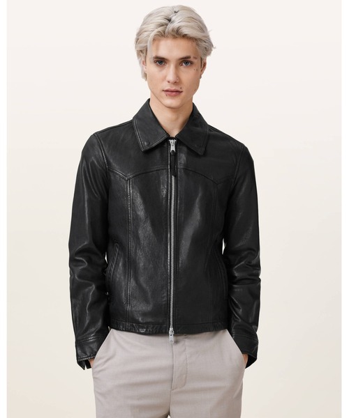 ALL SAINTS オールセインツ　レザー　ジャケット【正規品】 LUCK LEATHER JACKET | LUCK レザー ジャケット（その他アウター