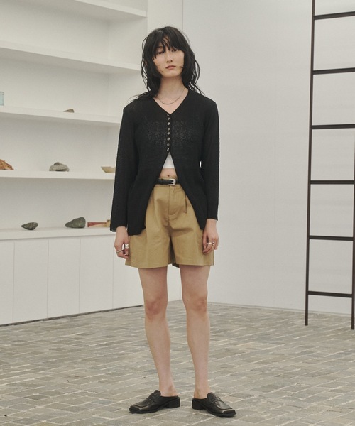 Lutim by u（ルチバイユー）の「Ring yarn cardigan / リングヤーン