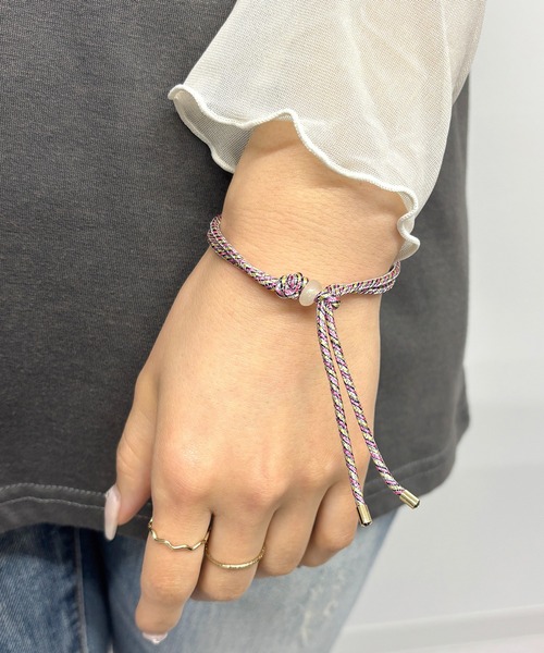 専用ページ　ブレスレット3点 STORE ONLY】3MM FIVE LINK PAVE BRACELET｜RG｜Bracelet
