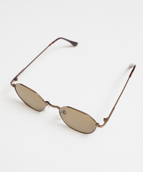 THE PAUSE（ザ ポーズ）の「【THE PAUSE】メタルフレームサングラス（サングラス・レディース・クリア/オリーブ・FREE）」の4枚目の写真