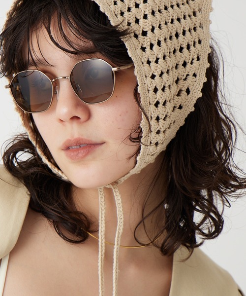 THE PAUSE（ザ ポーズ）の「【THE PAUSE】メタルフレームサングラス（サングラス・レディース・クリア/オリーブ・FREE）」の18枚目の写真