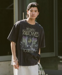 RAGEBLUE | ヴィンテージライク/ブリーチバンドTシャツ(Tシャツ/カットソー)