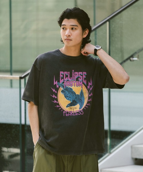 RAGEBLUE（レイジブルー）の「ヴィンテージライク/ブリーチバンドTシャツ（Tシャツ/カットソー・メンズ・その他17/その他16/その他19/その他18・LARGE/MEDIUM）」の10枚目の写真