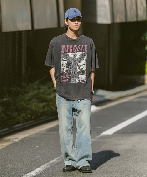 RAGEBLUE（レイジブルー）の「ヴィンテージライク/ブリーチバンドTシャツ（Tシャツ/カットソー・メンズ・その他17/その他16/その他19/その他18・LARGE/MEDIUM）」の11枚目の写真