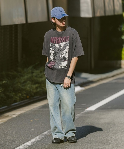 RAGEBLUE（レイジブルー）の「ヴィンテージライク/ブリーチバンドTシャツ（Tシャツ/カットソー・メンズ・その他17/その他16/その他19/その他18・LARGE/MEDIUM）」の12枚目の写真