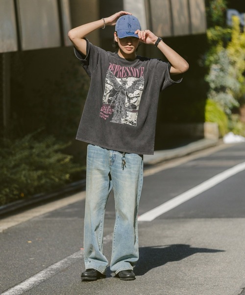 RAGEBLUE（レイジブルー）の「ヴィンテージライク/ブリーチバンドTシャツ（Tシャツ/カットソー・メンズ・その他17/その他16/その他19/その他18・LARGE/MEDIUM）」の13枚目の写真