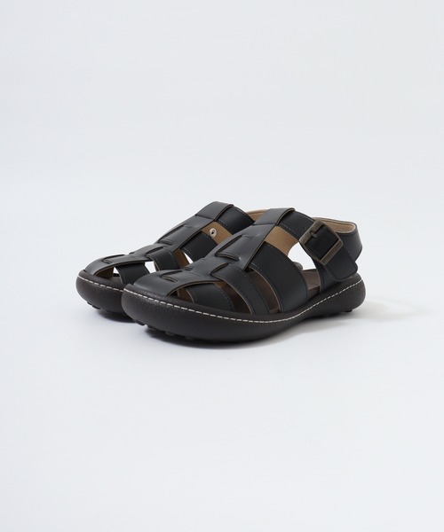 Re:getA(リゲッタ)の「RegettaCanoe グルカサンダル CJNT1002(サンダル・レディース・ブラック/アイボリー/ダークブラウン・L/S/M)」の13枚目の写真
