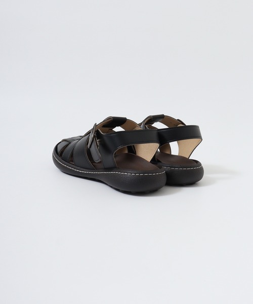 Re:getA(リゲッタ)の「RegettaCanoe グルカサンダル CJNT1002(サンダル・レディース・ブラック/アイボリー/ダークブラウン・L/S/M)」の20枚目の写真