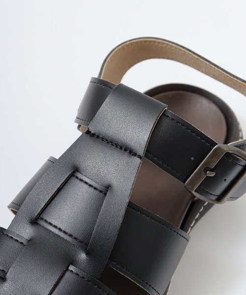 Re:getA(リゲッタ)の「RegettaCanoe グルカサンダル CJNT1002(サンダル・レディース・ブラック/アイボリー/ダークブラウン・L/S/M)」の15枚目の写真