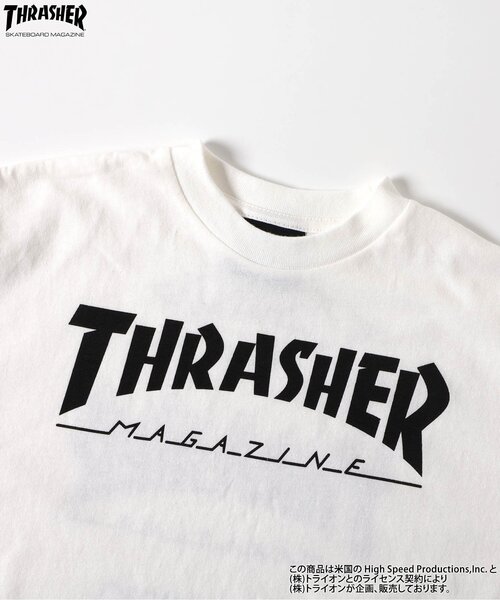 THRASHER（スラッシャー）の「【B NEW JACK】THRASHERTシャツ（Tシャツ/カットソー・キッズ・ブラック/オフホワイト・160/100/110/120/130/140/150/90）」の14枚目の写真