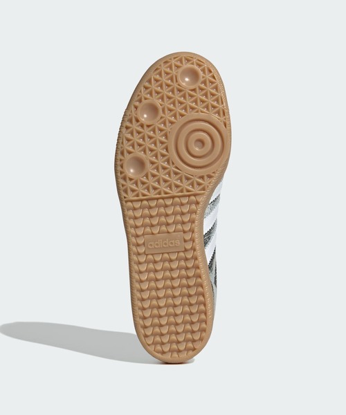 adidas（アディダス）の「サンバ OG / Samba OG / アディダスオリジナルス adidas Originals（スニーカー・レディース・シルバー/ゴールド・22.5cm/23.0cm/23.5cm/24.0cm/24.5cm/25.0cm/22.0cm/25.5cm/26.0cm/26.5cm/27.0cm/27.5cm/28.0cm/28.5cm/29.0cm）」の9枚目の写真