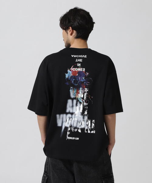 tシャツ A4A/エーフォーエー/ S/S TEE FLOWER レディース メンズ A4A/エーフォーエー/ S/S TEE FLOWER | L.H.P（エルエイチピー