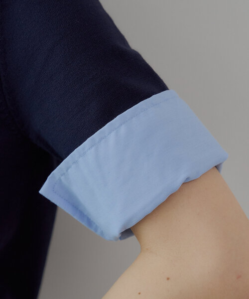 ZOZO限定】刺繍入り襟付きポロニット（ニット/セーター）｜Chico（チコ