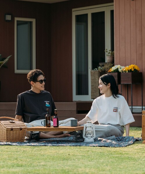 COLEMAN（コールマン）の「Coleman/コールマン Coleman×matsui×FREAK'S STORE 別注 コールマン matsui lake sied SS TEE バックプリント クルーネック 半袖T（Tシャツ/カットソー・メンズ・ライトグレー/オリーブ/ホワイト/チャコールグレー・LARGE/SMALL/MEDIUM）」の18枚目の写真