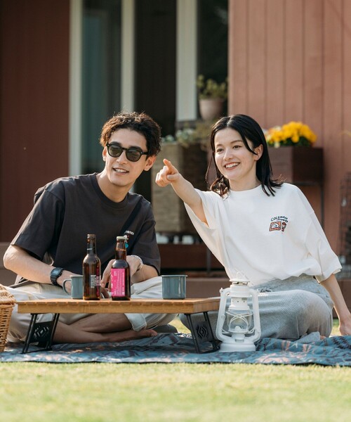 COLEMAN（コールマン）の「Coleman/コールマン Coleman×matsui×FREAK'S STORE 別注 コールマン matsui lake sied SS TEE バックプリント クルーネック 半袖T（Tシャツ/カットソー・メンズ・ライトグレー/オリーブ/ホワイト/チャコールグレー・LARGE/SMALL/MEDIUM）」の20枚目の写真