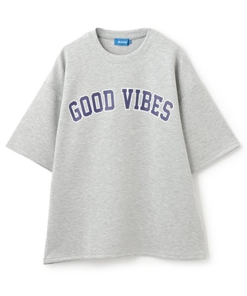 GLAZOS(グラソス)の「【大人向けサイズあり】【接触冷感】エアリークッション・アーチロゴ半袖Tシャツ(Tシャツ/カットソー・キッズ・ブラック/グレー/ネイビー・LL/S/M/L)」の11枚目の写真