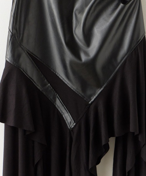 スカート BOHEMSEO : 25SS / SHEER LAYERED SKIRT (BLACK) BOHEMIAN SEOUL】