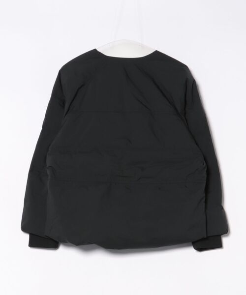 INTERPLANET（インタープラネット）の「エアリーノーカラーピュアダウン（ダウンジャケット/コート・レディース・ブラック/アイボリー/チャコールグレー・FREE）」の18枚目の写真