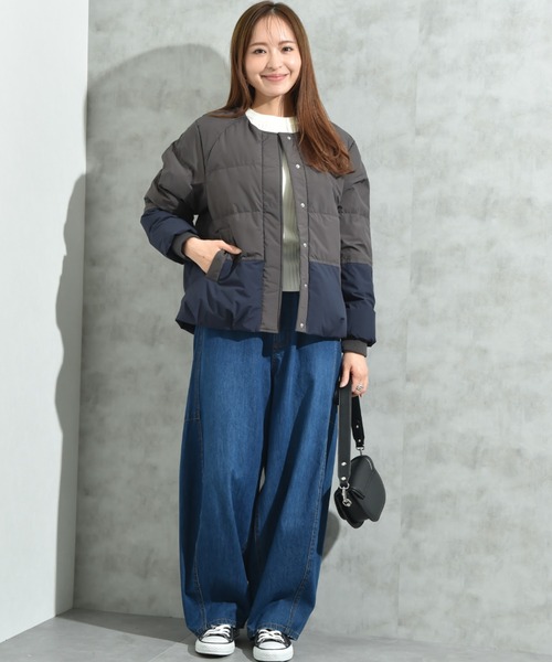 新品未使用　INTER PLANETダウンジャケットМサイズ INTERPLANET（インタープラネット） ダウンコート ダウンジャケット