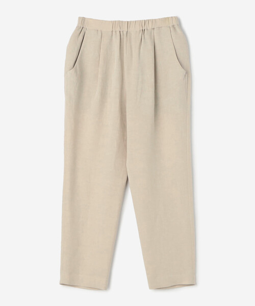 Bshop購入 MORRIS & SONS リネン混 アンクル丈 パンツ Bshop｜MORRIS & SONS | リネン イージーパンツ WOMEN | Rakuten