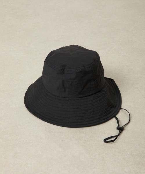 PAPILLONNER（パピヨネ）の「M_ナイロンドロストバケット/WEB限定（ハット・レディース・オフホワイト/ブラック・FREE）」の11枚目の写真