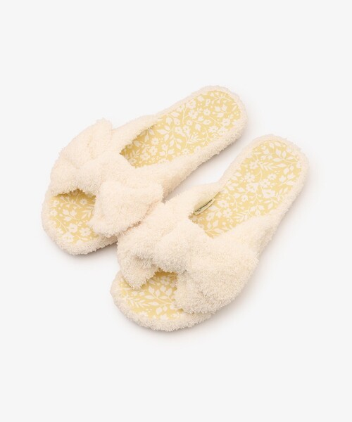 韓国 スリッパ Denimリボンアトリエルームシューズ M 26cm 1d979665a5bd949aef0869ec1918f5