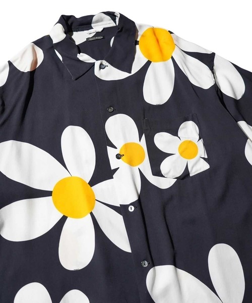 SUNNY SPORTS(サニースポーツ)の「SN PRINTED BOX SHIRT(シャツ/ブラウス・メンズ・ホワイト/ブラック・L/M)」の11枚目の写真