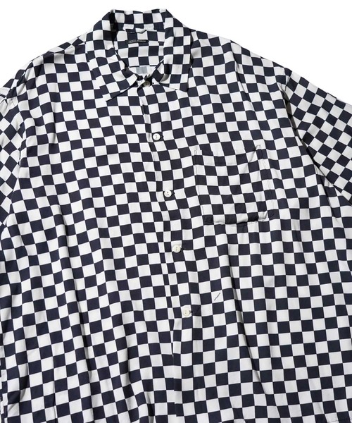 SUNNY SPORTS(サニースポーツ)の「SN PRINTED BOX SHIRT(シャツ/ブラウス・メンズ・ホワイト/ブラック・L/M)」の19枚目の写真