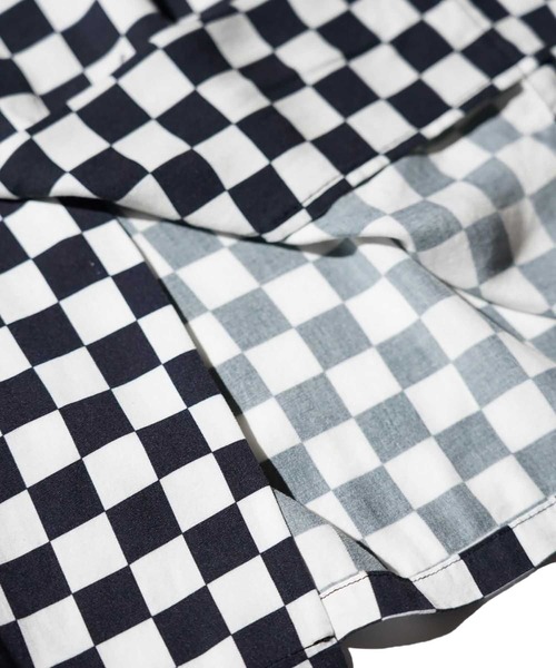 SUNNY SPORTS(サニースポーツ)の「SN PRINTED BOX SHIRT(シャツ/ブラウス・メンズ・ホワイト/ブラック・L/M)」の6枚目の写真