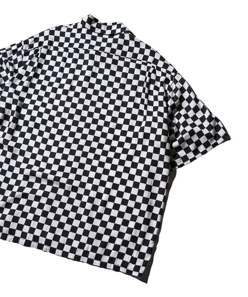 SUNNY SPORTS(サニースポーツ)の「SN PRINTED BOX SHIRT(シャツ/ブラウス・メンズ・ホワイト/ブラック・L/M)」の8枚目の写真