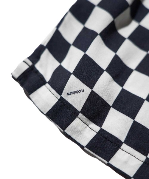 SUNNY SPORTS(サニースポーツ)の「SN PRINTED BOX SHIRT(シャツ/ブラウス・メンズ・ホワイト/ブラック・L/M)」の9枚目の写真