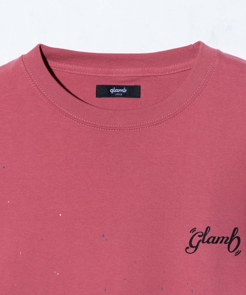 glamb（グラム）の「Damage Splash Paint Cutsew / ダメージスプラッシュペイントカットソー（Tシャツ/カットソー・メンズ・ブラック/ホワイト/レッド・S/M/L）」の16枚目の写真