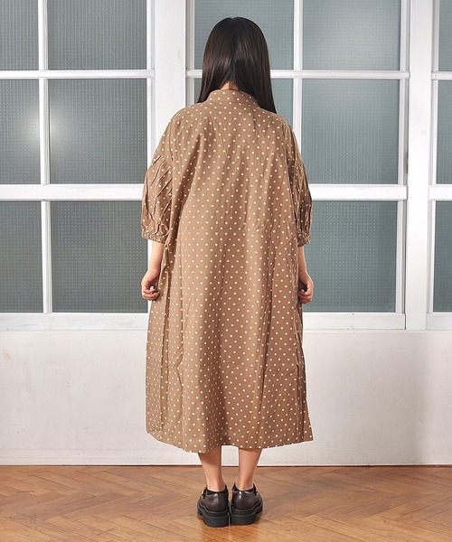 【TED BAKER】美シルエットワンピース◇ボリューム袖が可愛い♪ テッドベーカー TED BAKER セール仕入れ☆$395 フローラル柄