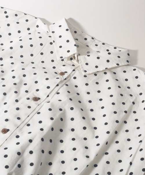 関税.送料込 TORY BURCH スワン柄シャツワンピース TORY BURCH ワンピース 服 Printed cotton shirt dress957693