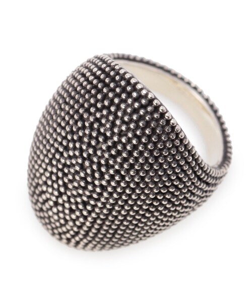 HIROKO HAYASHI(ヒロコハヤシ)の「RICAMO(リカーモ)指輪(リング・レディース・ゴールド/シルバー/ブラック・00/01)」の1枚目の写真