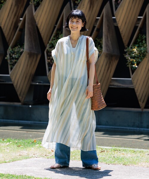 Donna Karan スプリットネッククレープワンピース Dresses & Jumpsuits | Donna Karan