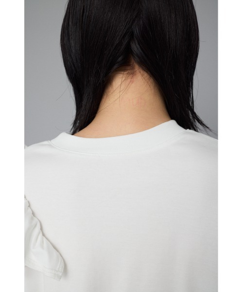 Many frill cut tops メニーフリルカットトップス（Tシャツ