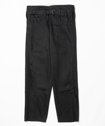 meanswhile｜ミーンズワイル（メンズ）のデニムパンツ（ブラック/黒色