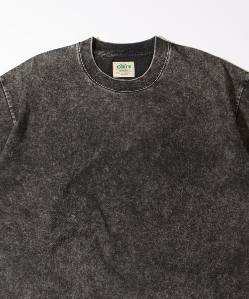WHO'S WHO gallery（フーズフーギャラリー）の「【3サイズ展開】KOOKY'NケミカルウォッシュTEE（Tシャツ/カットソー・レディース・アイボリー/チャコールグレー/グレー・MEDIUM/LARGE/SMALL）」の17枚目の写真