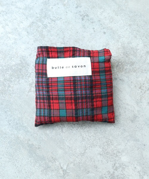 bulle de savon（ビュルデサボン）の「しょんぼり犬刺繍 トートバッグ（トートバッグ・レディース・レッド/ネイビー・FREE）」の16枚目の写真