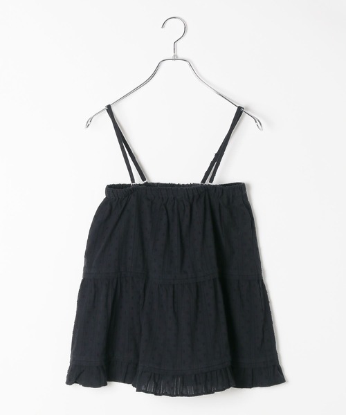 LEPSIM(レプシィム)の「2WAYレイヤードスカート 492020(スカート・レディース・ブラック/オフホワイト・FREE)」の2枚目の写真