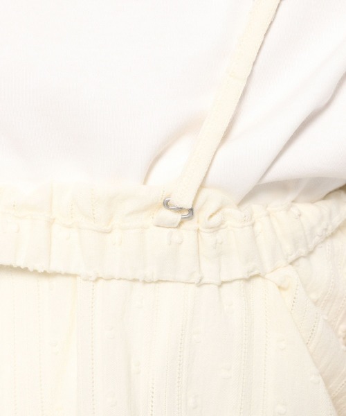 LEPSIM(レプシィム)の「2WAYレイヤードスカート 492020(スカート・レディース・ブラック/オフホワイト・FREE)」の19枚目の写真